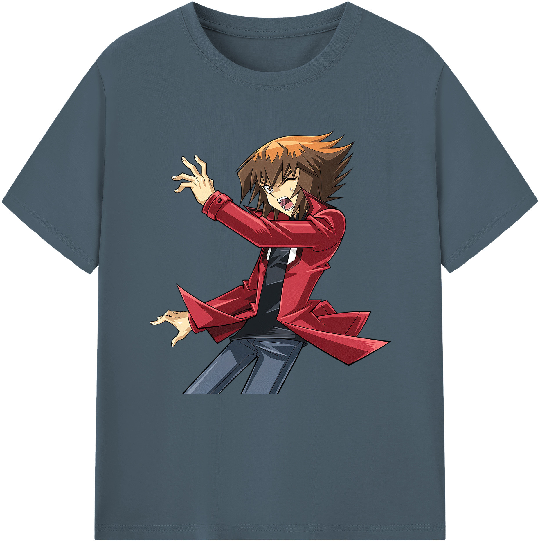 （画像用） 遊☆戯☆王 Yu-Gi-Oh! 綿100％半袖Tシャツ（フロントプリント）